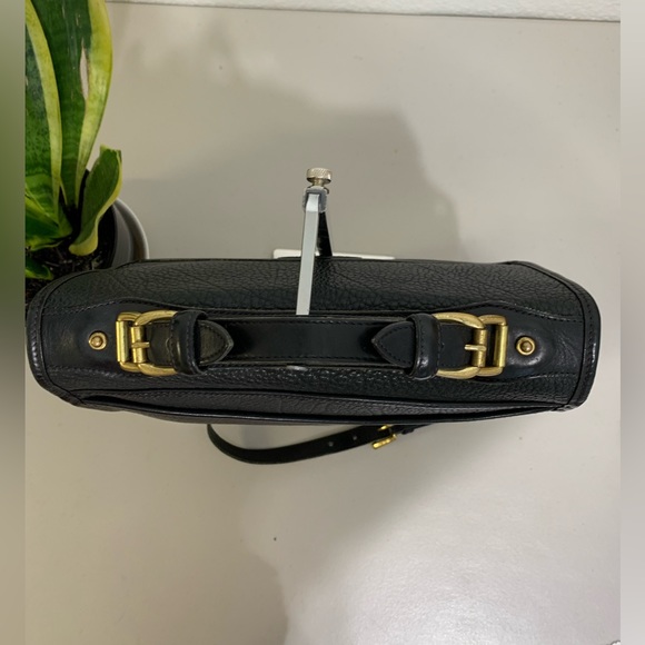 💕👜Vintage Dooney & Bourke Black AWL Crossbody Bag - Picture 7 of 14